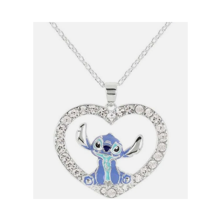 Collier  Stitch Coeur - Disney