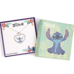 Collier  Stitch Coeur - Disney