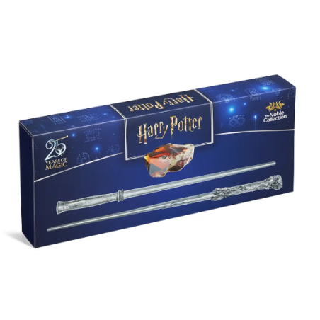 HARRY POTTER -Coffret Anniversaire - Pierre Philosophale & 2 Baguettes