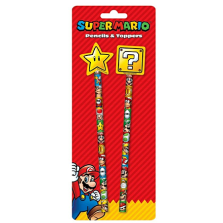 Super Mario - Set de papeterie 2 pièces