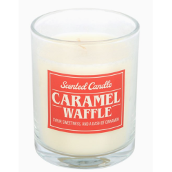 Bougie parfumée au caramel et à la gaufre