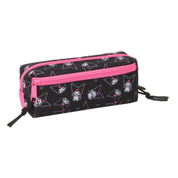 Trousse Triple Kuromi - hello Kitty
