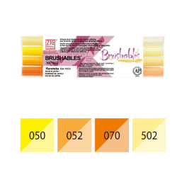 PACK DE 4 FEUTRES BRUSH A...