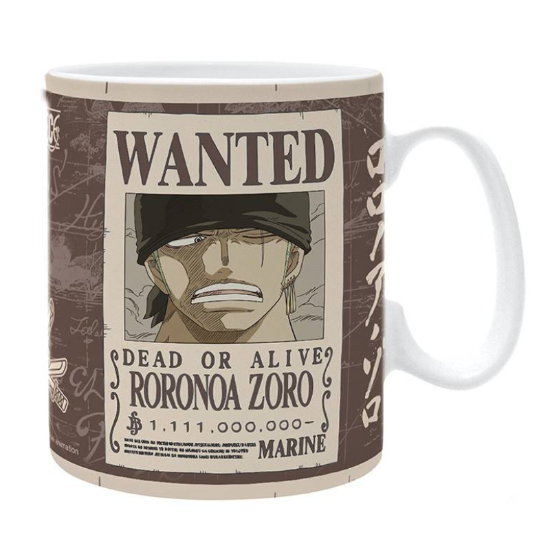 Mug - Zoro Wanted - One Piece