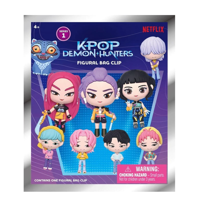 BLIND BAG Bag Clip 3D Foam  KPOP Demon Hunters - Series 1