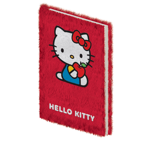 Carnet de Note en peluche - Hello Kitty