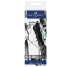 PACK  6 FEUTRE DOUBLE POINTE A EAU FABER-CASTELL SHADES OF GREY