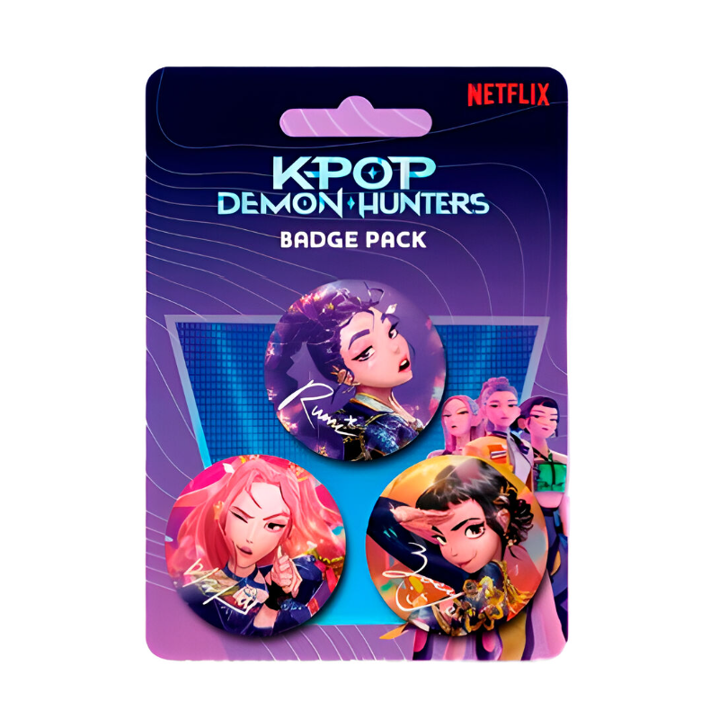 Badge pack X 3 kpop demon hunters
