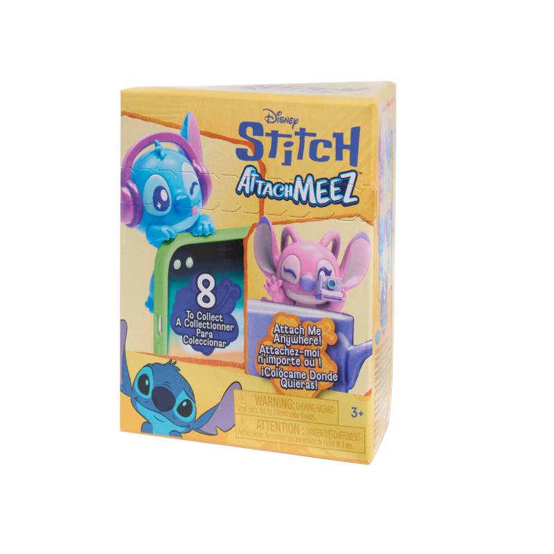 Blind Box Figurine Stitch Attachmeez - Disney