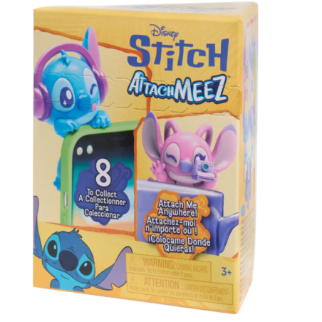 Blind Box Figurine Stitch Attachmeez - Disney