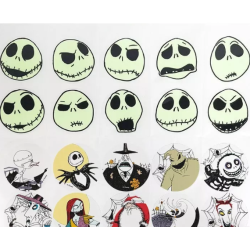 Guirlande Lumineuse avec Stickers L'Etrange Noël De Mr Jack - Disney
