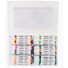 PACK DE 84 FEUTRES ACRYLIQUE KINGART POINTES 2MM