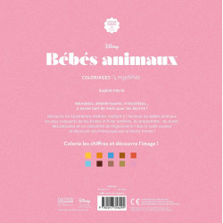 Grand carré mystères Disney - Bébés animaux