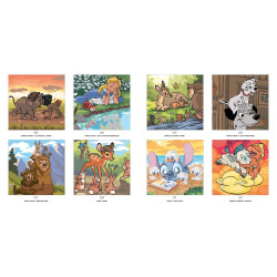 Grand carré mystères Disney - Bébés animaux