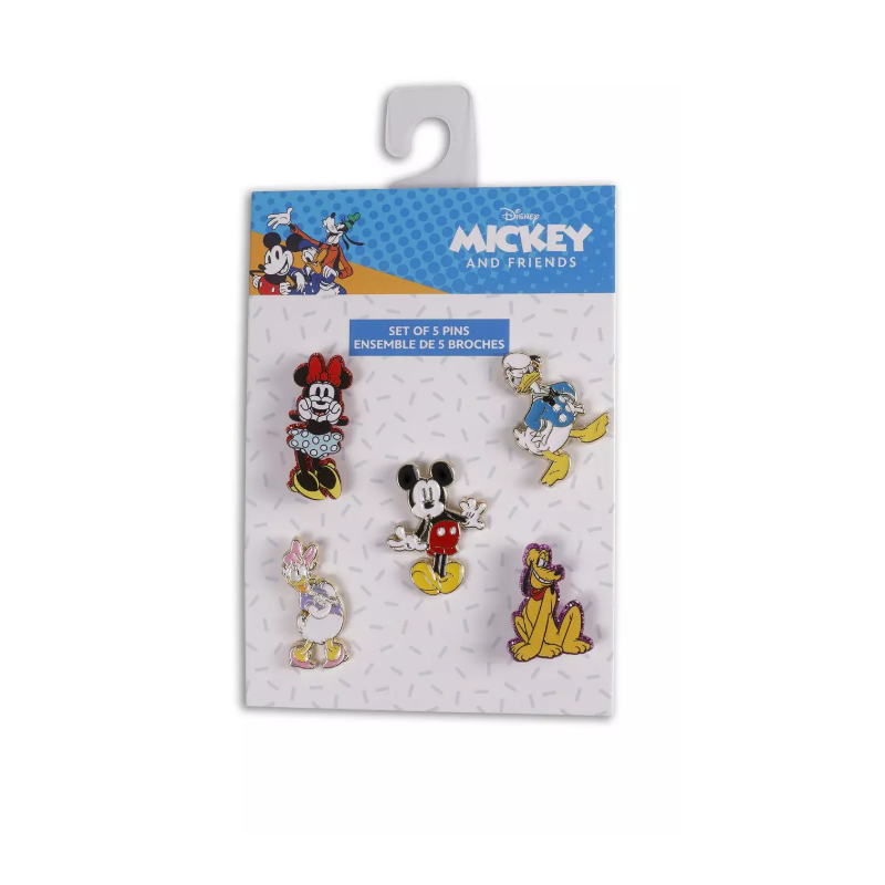 Ensemble de 5 pins Mickey et ses amis - Disney