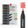 SET DE 12 FEUTRES ACRYLIQUE EARTH TONE POINTE NORMAL