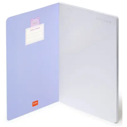 Cahier Page Blanche A5 à Couverture Teddy Bear LEGAMI