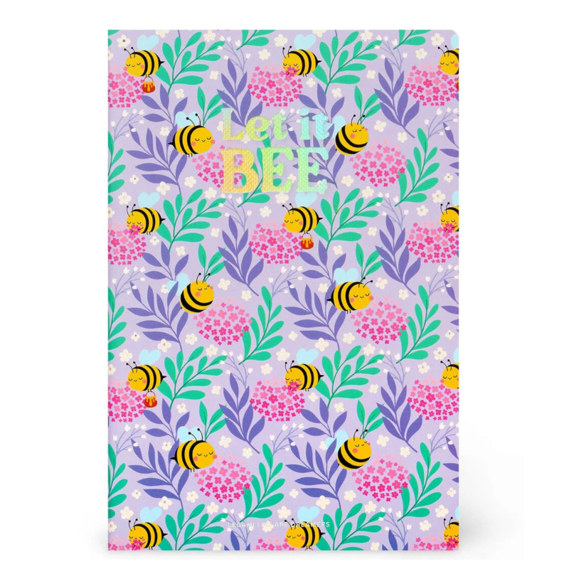 Cahier Ligné B5 à Couverture  Illustrée - ABEILLE LEGAMI