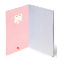 Cahier Ligné B5 à Couverture  Illustrée - CORGI LEGAMI