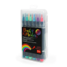 Set de 12 Feutres Pinceaux Bright Colours - Brush Markers LEGAMI