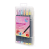 Set de 12 Feutres Pinceaux Pastel Colours - Brush Markers LEGAMI