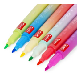 SET DE 6 FEUTRES DOUBLE POINTE MEOW LEGAMI