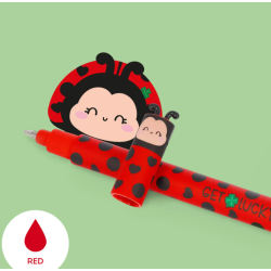 Stylo à Encre Gel Effaçable LADYBUG LEGAMI