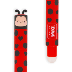 Stylo à Encre Gel Effaçable LADYBUG LEGAMI