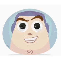 Masque en tissu pour le visage Buzz l'éclair - Toy Story