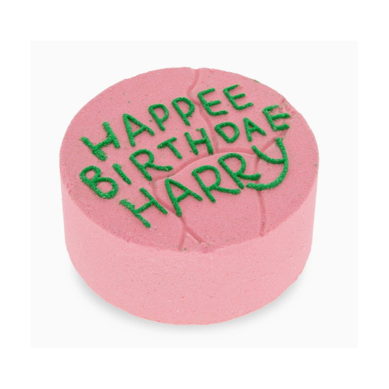 Bombe de bain effervescente gâteau d'anniversaire Harry Potter
