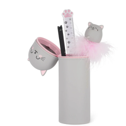 Trousse 2 en 1 en Silicone KITTY CHAT LEGAMI