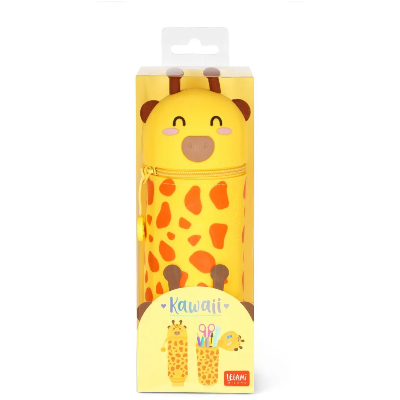 Trousse 2 en 1 en Silicone GIRAFE LEGAMI