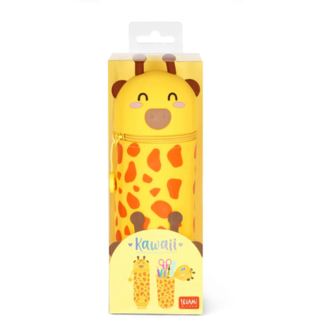 Trousse 2 en 1 en Silicone GIRAFE LEGAMI