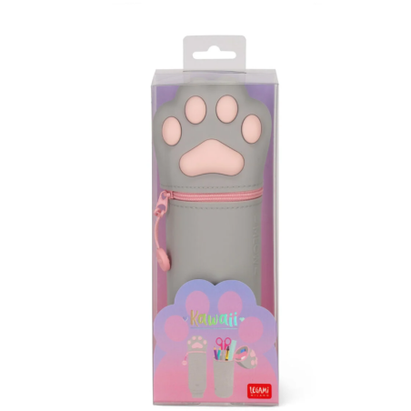 Trousse 2 en 1 en Silicone PATTE DE CHAT LEGAMI