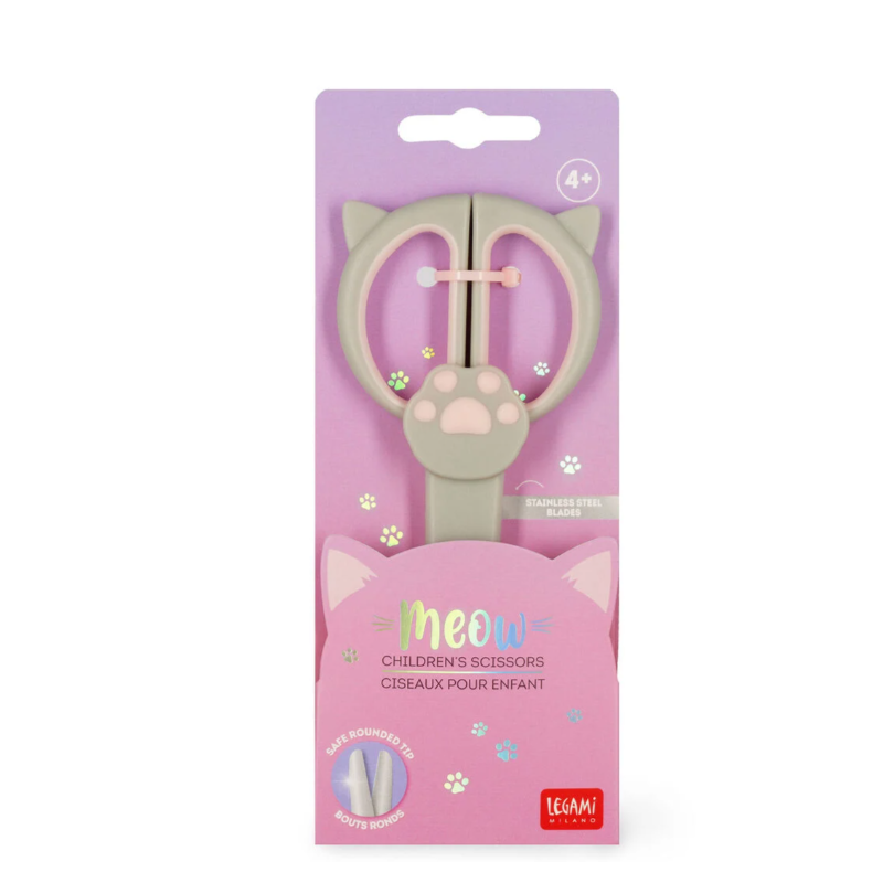 Ciseaux à Bout Rond Kitty Meow LEGAMI