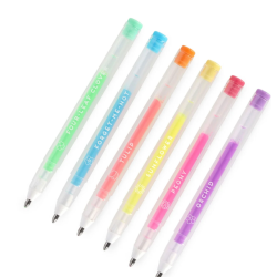 Set de 6 Stylos à Encre Gel Pastel - Spring is in the Air LEGAMI