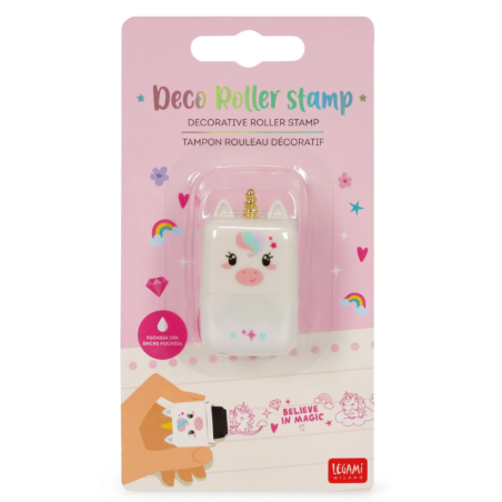 Tampon Rouleau Décoratif Unicorn Deco Roller Stamp LEGAMI