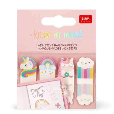 Marque-Pages Adhésifs LICORNE Keep in Mind LEGAMI