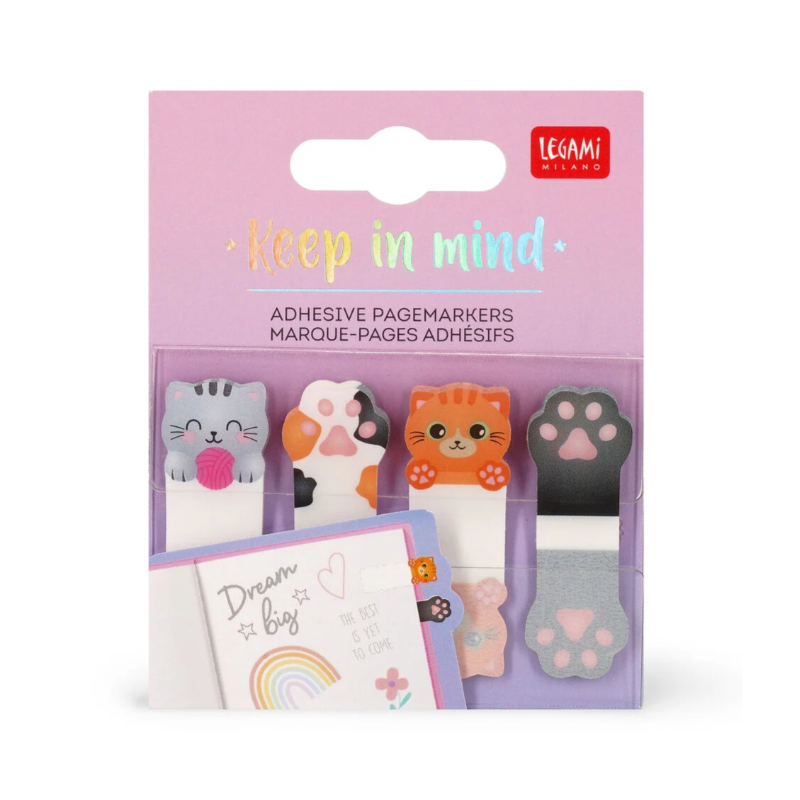 Marque-Pages Adhésifs KITTY Keep in Mind LEGAMI