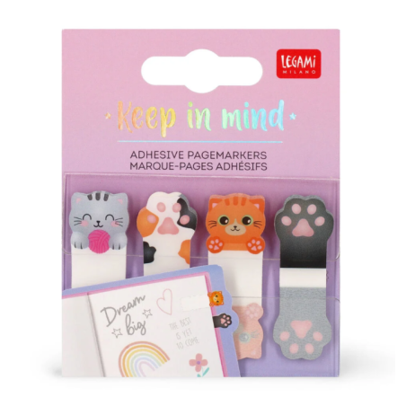 Marque-Pages Adhésifs KITTY Keep in Mind LEGAMI