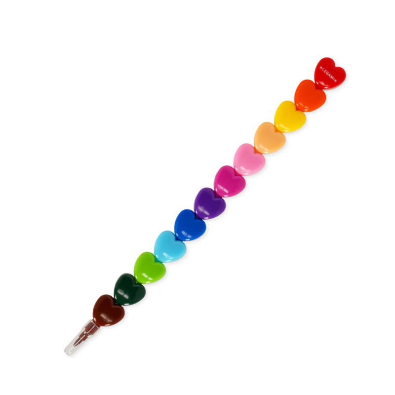 12 Crayons de Couleur Empilables Dream in Colour LEGAMI