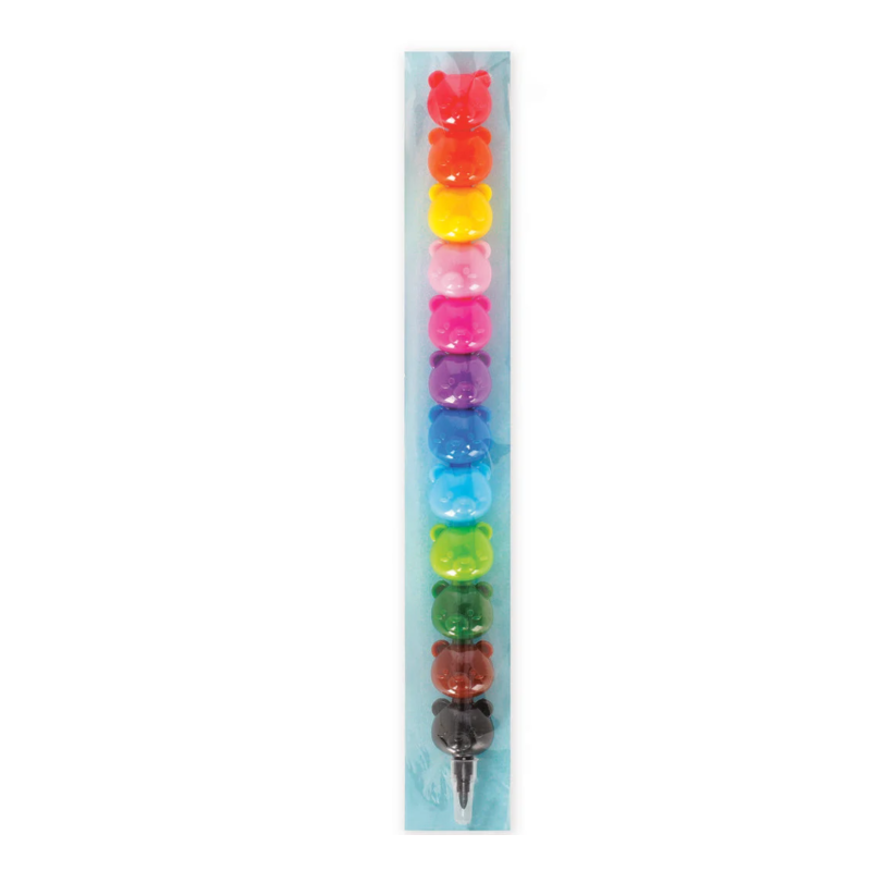 12 Crayons de Couleur Empilables Dream in Colour OURSON LEGAMI