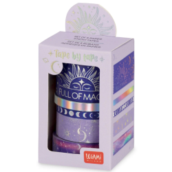 Set de 5 Washi Tape Décoratifs en Papier MAGIC Tape by Tape LEGAMI