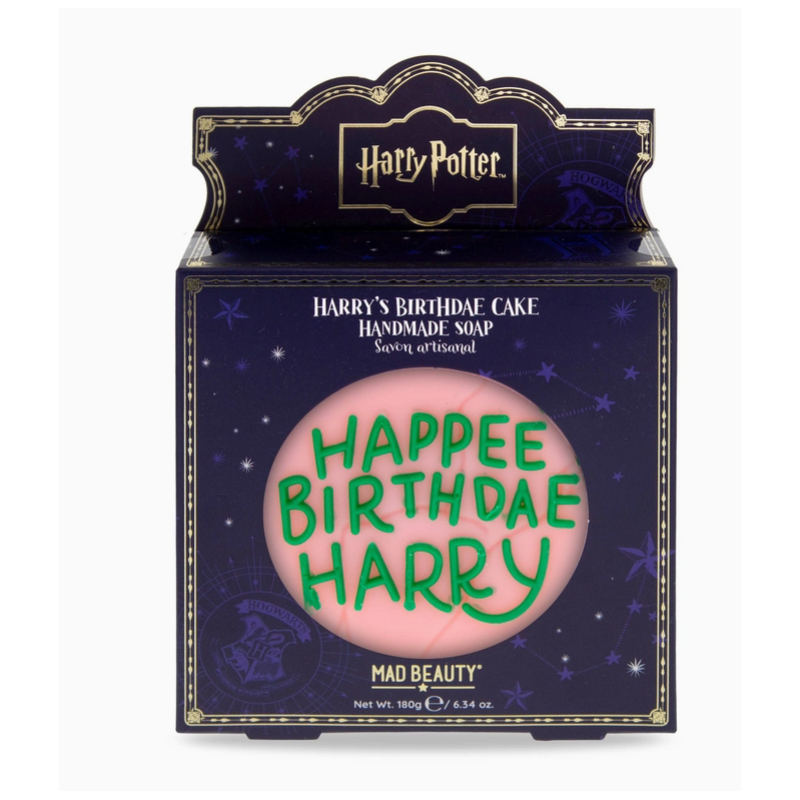 Savon artisanal gâteau d'anniversaire Harry Potter