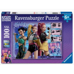 PUZZLE 100 pièces XXL Fans Heureux - KPOP DEMON HUNTERS