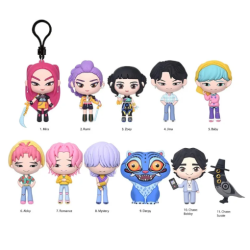BLIND BOX Bag Clip porte clés 3D KPop Demon Hunters