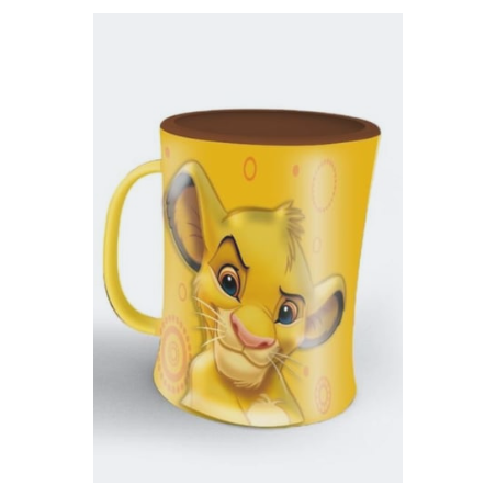 Mug en relief  Le Roi Lion Simba - Disney