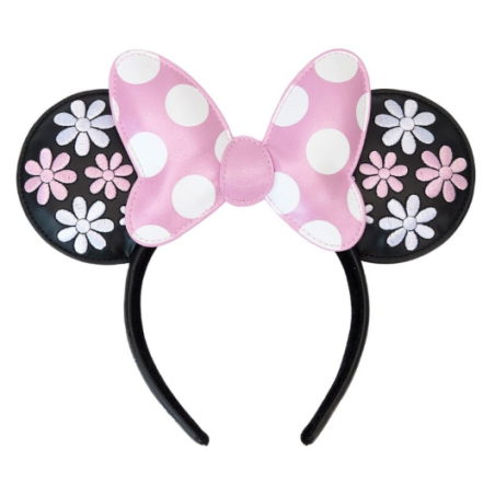 Serre-tête  Loungefly Minnie Floral Rock the Dots - Disney