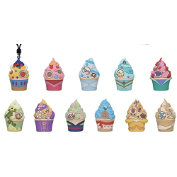 Blind Bag Porte-Clé Mousse 3D Mystère Princesses Cupcake - Disney