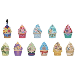 Blind Bag Porte-Clé Mousse 3D Mystère Princesses Cupcake - Disney